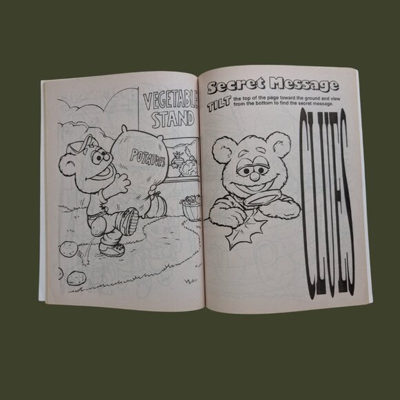 3 for $20 Muppet Babies Super Coloring & Activity Book + Sticker Sheet - Picture 4 of 4